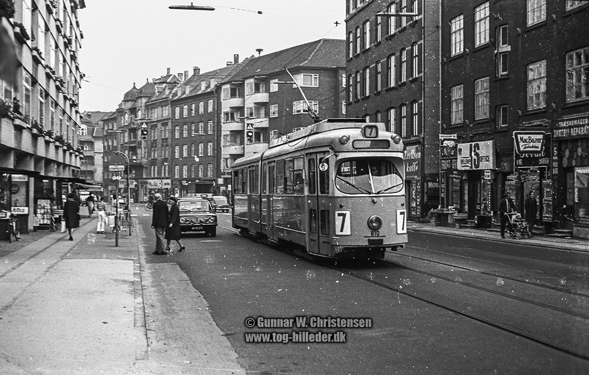 Sporvogne K benhavns Sporveje KS Linie 7 tog billeder.dk